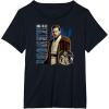 imageStar Wars  Obiwan Kenobi Bootleg TShirtBlack