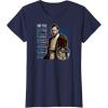 imageStar Wars  Obiwan Kenobi Bootleg TShirtNavy Blue