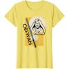 imageStar Wars Master ObiWan Kenobi Jedi Knight TShirtLemon Yellow