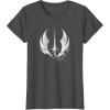 imageStar Wars ObiWan Kenobi Jedi Order TShirtDark Heather Grey