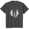 imageStar Wars ObiWan Kenobi Jedi Order TShirtDark Heather Grey
