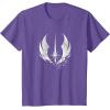 imageStar Wars ObiWan Kenobi Jedi Order TShirtPurple Heather