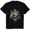 imageStar Wars The Book Of Boba Fett Group Retro Mandalorians TShirtBlack