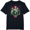 imageStar Wars The Book Of Boba Fett Group Retro Mandalorians TShirtBlack
