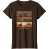 imageStar Wars The Book Of Boba Fett Story Sketches Box Up TShirtBrown
