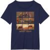 imageStar Wars The Book Of Boba Fett Story Sketches Box Up TShirtNavy Blue
