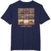 imageStar Wars The Book Of Boba Fett Story Sketches Box Up TShirtNavy Blue