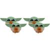 imageBitty Boomers Star Wars Book of Boba Fett  Boba Fett Mini Bluetooth Speaker Olive Green 23 inches1 Count Pack of 4