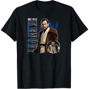 imageStar Wars  Obiwan Kenobi Bootleg TShirtBlack