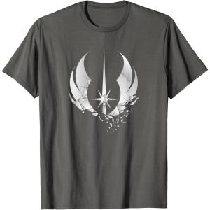 imageStar Wars ObiWan Kenobi Jedi Order TShirtAsphalt Grey