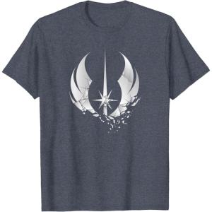 imageStar Wars ObiWan Kenobi Jedi Order TShirtHeather Blue