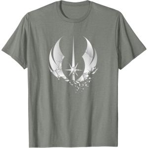 imageStar Wars ObiWan Kenobi Jedi Order TShirtOlive Heather