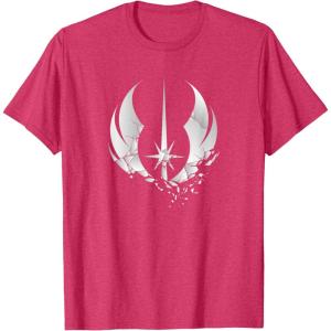 imageStar Wars ObiWan Kenobi Jedi Order TShirtRed Heather