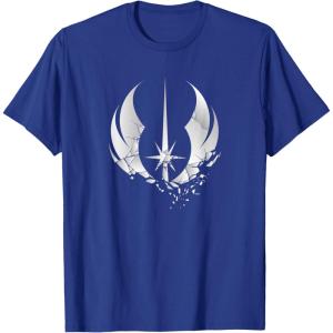 imageStar Wars ObiWan Kenobi Jedi Order TShirtRoyal Blue