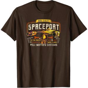 imageStar Wars The Book Of Boba Fett Peli Mottos Customs TShirtBrown