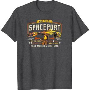 imageStar Wars The Book Of Boba Fett Peli Mottos Customs TShirtDark Heather Grey