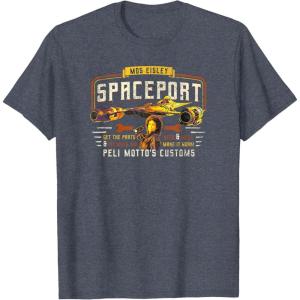 imageStar Wars The Book Of Boba Fett Peli Mottos Customs TShirtHeather Blue