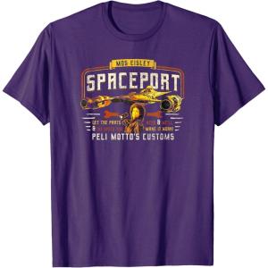 imageStar Wars The Book Of Boba Fett Peli Mottos Customs TShirtPurple