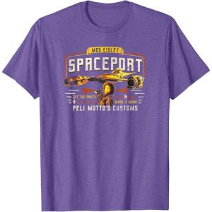 imageStar Wars The Book Of Boba Fett Peli Mottos Customs TShirtPurple Heather