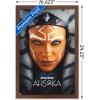 imageTrends International Star Wars Ahsoka  One Sheet Wall Poster 34L x 224W Premium Unframed VersionMahogany Framed Version