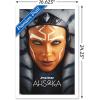 imageTrends International Star Wars Ahsoka  One Sheet Wall Poster 34L x 224W Premium Unframed VersionWhite Framed Version