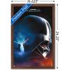 imageTrends International Star Wars ObiWan Kenobi  Darth Vader Collage Wall Poster 22375quot x 34quot Premium Unframed VersionMahogany Framed Version
