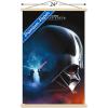 imageTrends International Star Wars ObiWan Kenobi  Darth Vader Collage Wall Poster 22375quot x 34quot Premium Unframed VersionPremium Print and Beechwood Hanger Bundle