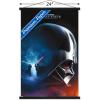 imageTrends International Star Wars ObiWan Kenobi  Darth Vader Collage Wall Poster 22375quot x 34quot Premium Unframed VersionPremium Print and Black Hanger Bundle