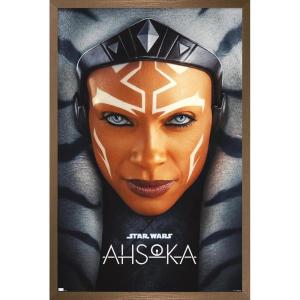 imageTrends International Star Wars Ahsoka  One Sheet Wall Poster 34L x 224W Premium Unframed VersionBronze Framed Version