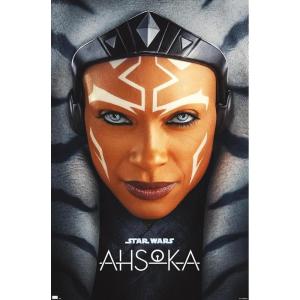 imageTrends International Star Wars Ahsoka  One Sheet Wall Poster 34L x 224W Premium Unframed VersionPremium Unframed Version