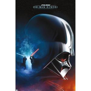 imageTrends International Star Wars ObiWan Kenobi  Darth Vader Collage Wall Poster 22375quot x 34quot Premium Unframed VersionPremium Unframed Version