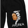 imageAhsoka Disney Painted Character Art Mens Black Lounge ShortsBlack