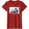 imageStar Wars Ahsoka Part 5 White Costume ampamp Purrgil StarWhales TShirtCranberry Red