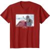 imageStar Wars Ahsoka Part 5 White Costume ampamp Purrgil StarWhales TShirtCranberry Red