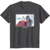 imageStar Wars Ahsoka Part 5 White Costume ampamp Purrgil StarWhales TShirtDark Heather Grey