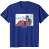 imageStar Wars Ahsoka Part 5 White Costume ampamp Purrgil StarWhales TShirtRoyal Blue