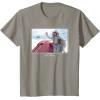 imageStar Wars Ahsoka Part 5 White Costume ampamp Purrgil StarWhales TShirtSlate Grey