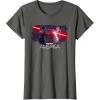 imageStar Wars Ahsoka Part Four Lightsaber Duel vs Marrok Disney TShirtAsphalt Grey