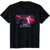 imageStar Wars Ahsoka Part Four Lightsaber Duel vs Marrok Disney TShirtBlack