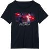 imageStar Wars Ahsoka Part Four Lightsaber Duel vs Marrok Disney TShirtBlack