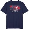 imageStar Wars Ahsoka Part Four Lightsaber Duel vs Marrok Disney TShirtNavy Blue