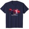 imageStar Wars Ahsoka Part Four Lightsaber Duel vs Marrok Disney TShirtNavy Blue