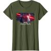 imageStar Wars Ahsoka Part Four Lightsaber Duel vs Marrok Disney TShirtOlive Green