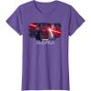 imageStar Wars Ahsoka Part Four Lightsaber Duel vs Marrok Disney TShirtPurple Heather