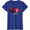 imageStar Wars Ahsoka Part Four Lightsaber Duel vs Marrok Disney TShirtRoyal Blue