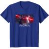imageStar Wars Ahsoka Part Four Lightsaber Duel vs Marrok Disney TShirtRoyal Blue