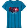 imageStar Wars Ahsoka Part Four Lightsaber Duel vs Marrok Disney TShirtSapphire Blue