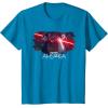 imageStar Wars Ahsoka Part Four Lightsaber Duel vs Marrok Disney TShirtSapphire Blue