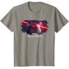 imageStar Wars Ahsoka Part Four Lightsaber Duel vs Marrok Disney TShirtSlate Grey