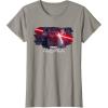 imageStar Wars Ahsoka Part Four Lightsaber Duel vs Marrok Disney TShirtSlate Grey